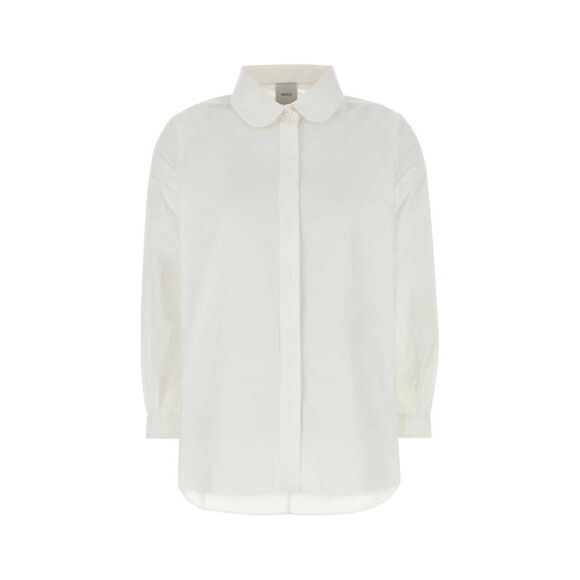 Patou Women White Poplin Shirt